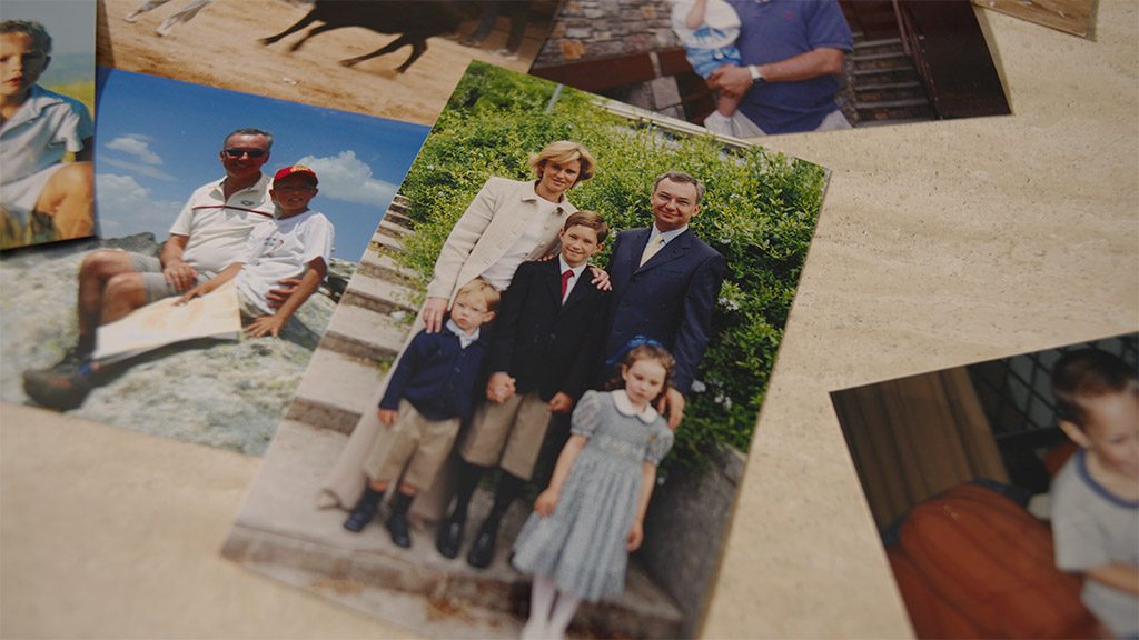 Photo collage from Jose Baselga documentary by director Chris Valentino