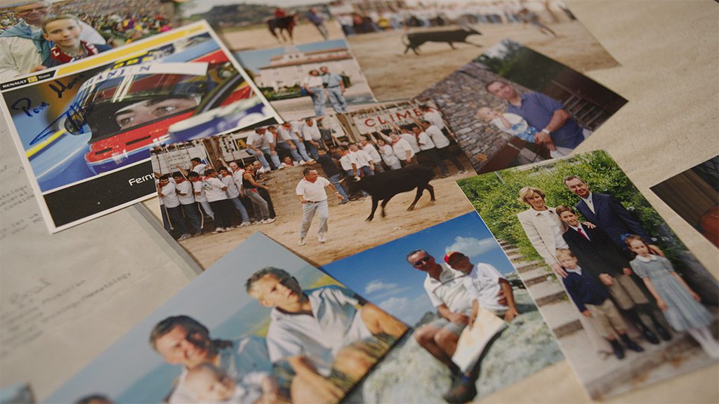 Photo collage from Jose Baselga documentary by director Chris Valentino