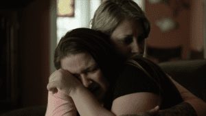 Beth comforts her daughter